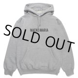 WACKO MARIA/MIDDLE WEIGHT PULL OVER HOODED SWEAT SHIRT（GRAY）［プルオーバーパーカー-23秋冬］