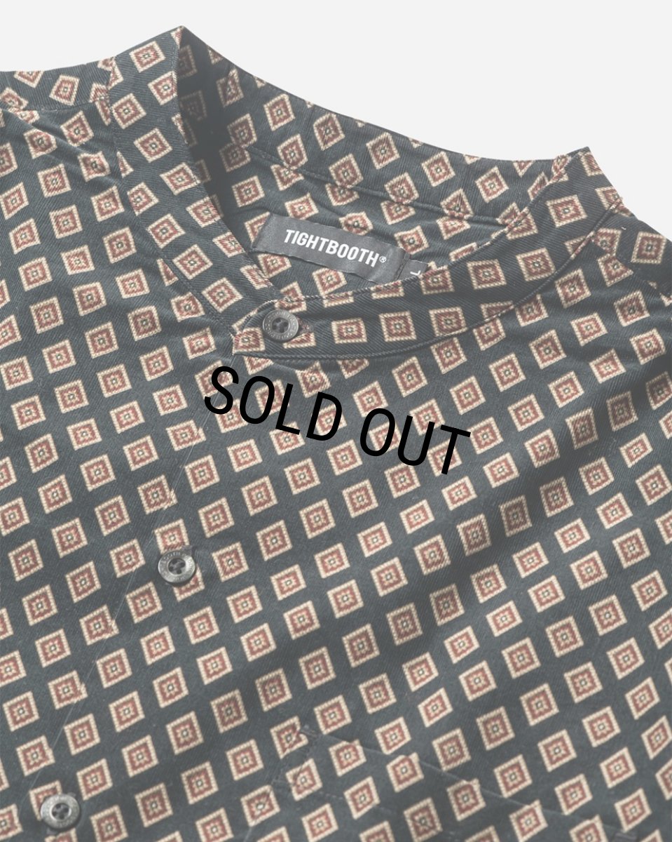 画像3: TIGHTBOOTH/RHOMBUS CORDUROY LS SHIRT（Black）［コーデュロイシャツ-23秋冬］ (3)