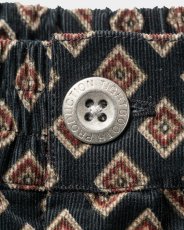 画像6: TIGHTBOOTH/RHOMBUS CORDUROY BAGGY SLACKS（Black）［コーデュロイバギースラックス-23秋冬］ (6)