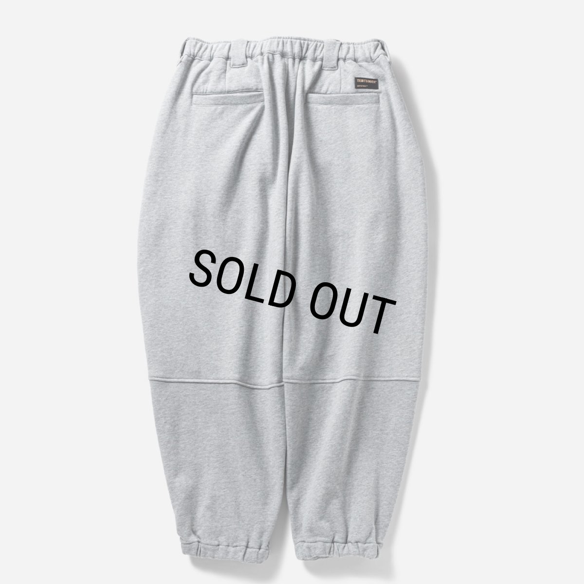 画像2: TIGHTBOOTH/PYRAMID SWEAT BALLOON PANTS（Gray） 【20%OFF】［スウェットバルーンパンツ-23秋冬］ (2)