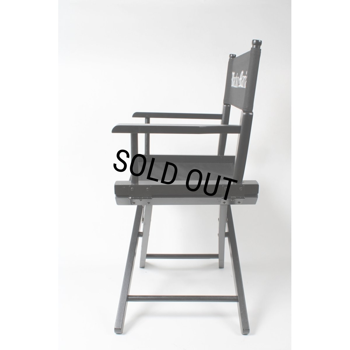 画像3: WACKO MARIA/DIRECTOR CHAIR（BLACK）［ディレクターチェア-23秋冬］ (3)