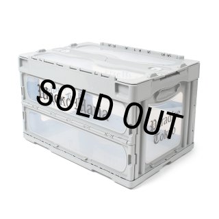 WACKO MARIA/FOLDABLE CONTAINER（GRAY/BLACK）［フォルダブル