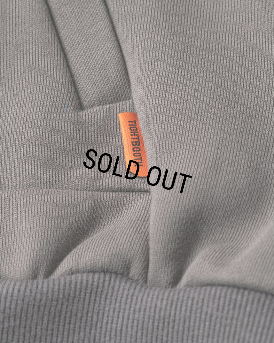 画像8: TIGHTBOOTH/PYRAMID ZIP HOODIE（Charcoal）［ジップフーディー-23秋冬］ (8)