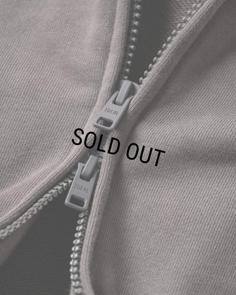 画像7: TIGHTBOOTH/PYRAMID ZIP HOODIE（Charcoal）［ジップフーディー-23秋冬］ (7)