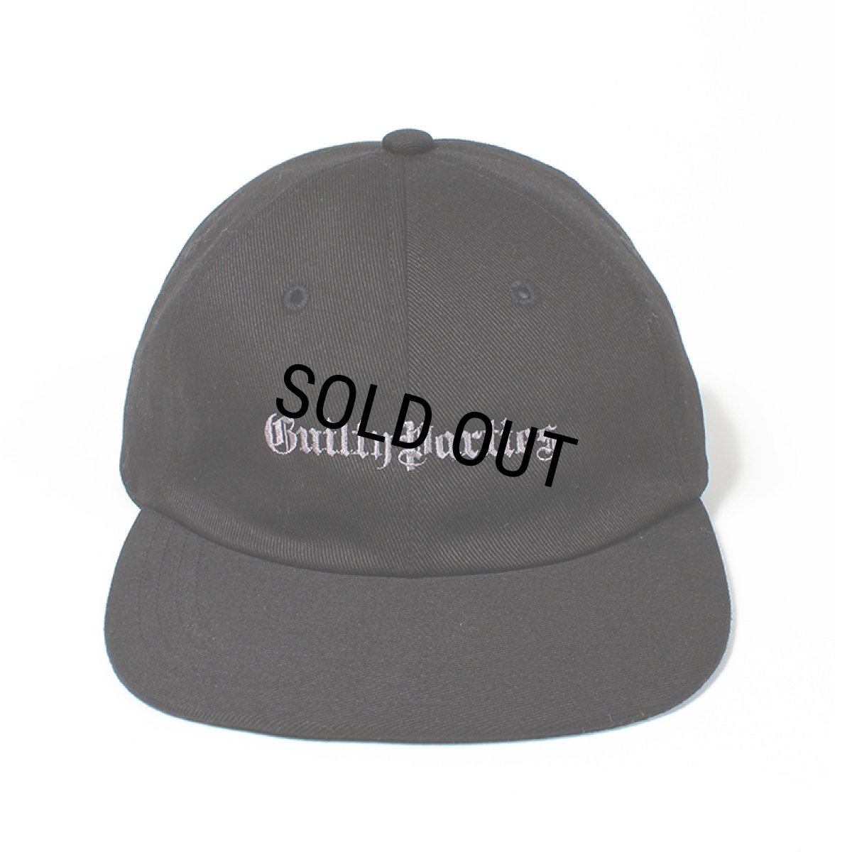 画像1: WACKO MARIA/6 PANEL CAP（BLACK）［6パネルキャップ-23秋冬］ (1)