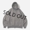 TIGHTBOOTH/PYRAMID ZIP HOODIE（Charcoal）［ジップフーディー-23秋冬］