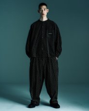 画像9: TIGHTBOOTH/RHOMBUS CORDUROY BAGGY SLACKS（Black）［コーデュロイバギースラックス-23秋冬］ (9)