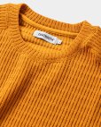 画像2: TIGHTBOOTH/MYSTERY GAUGE CREW KNIT（Mustard）［ミステリーゲージクルーニット-23秋冬］ (2)