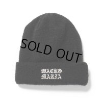 WACKO MARIA/MOHAIR KNIT CAP（TYPE-1）（BLACK）［モヘアニットキャップ-23秋冬］