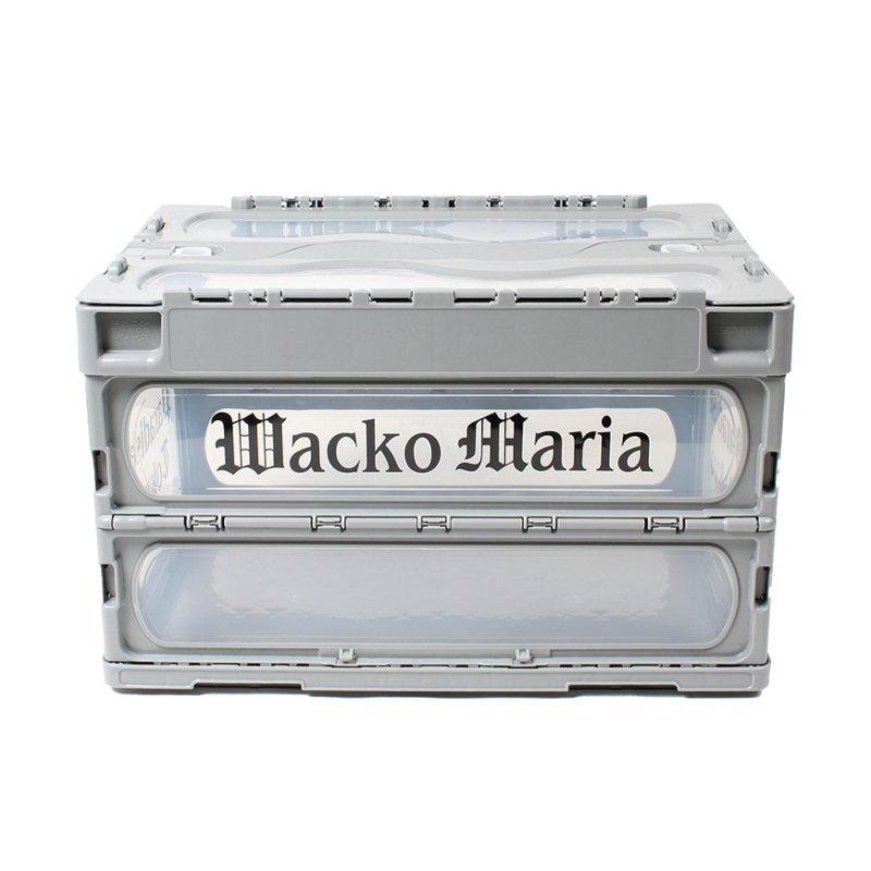 画像2: WACKO MARIA/FOLDABLE CONTAINER（GRAY/BLACK）［フォルダブルコンテナ-23秋冬］