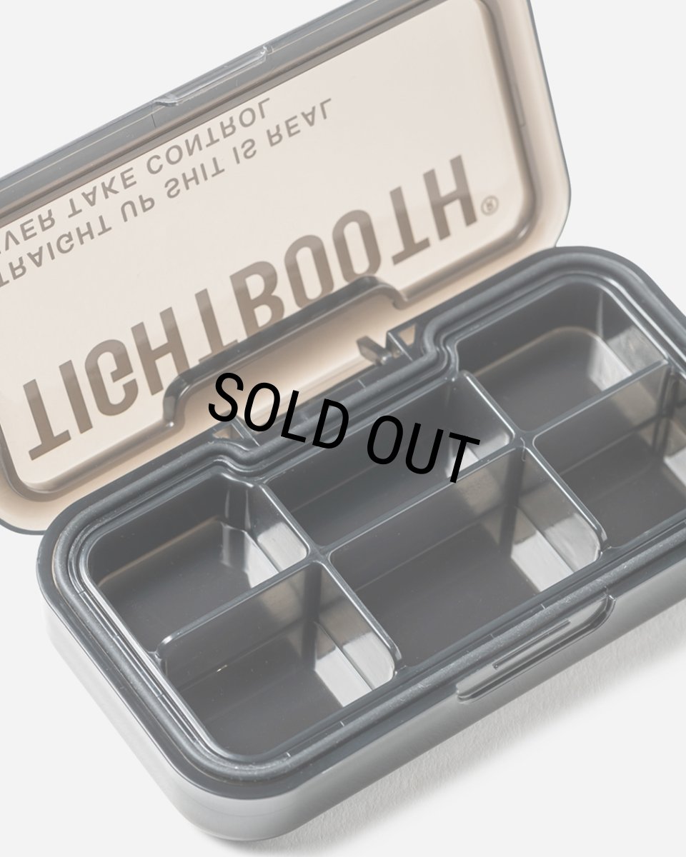 画像6: TIGHTBOOTH/COMPACT PILL CASE（Clear Black）［コンパクトピルケース-23秋冬］ (6)