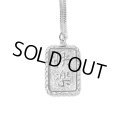 WACKO MARIA/PLATE NECKLACE（SILVER）［プレートネックレス-23秋冬］