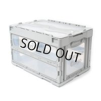 WACKO MARIA/FOLDABLE CONTAINER（GRAY/GRAY）［フォルダブルコンテナ-23秋冬］