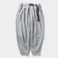 画像1: TIGHTBOOTH/PYRAMID SWEAT BALLOON PANTS（Gray） 【20%OFF】［スウェットバルーンパンツ-23秋冬］ (1)