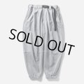 TIGHTBOOTH/PYRAMID SWEAT BALLOON PANTS（Gray） 【20%OFF】［スウェットバルーンパンツ-23秋冬］