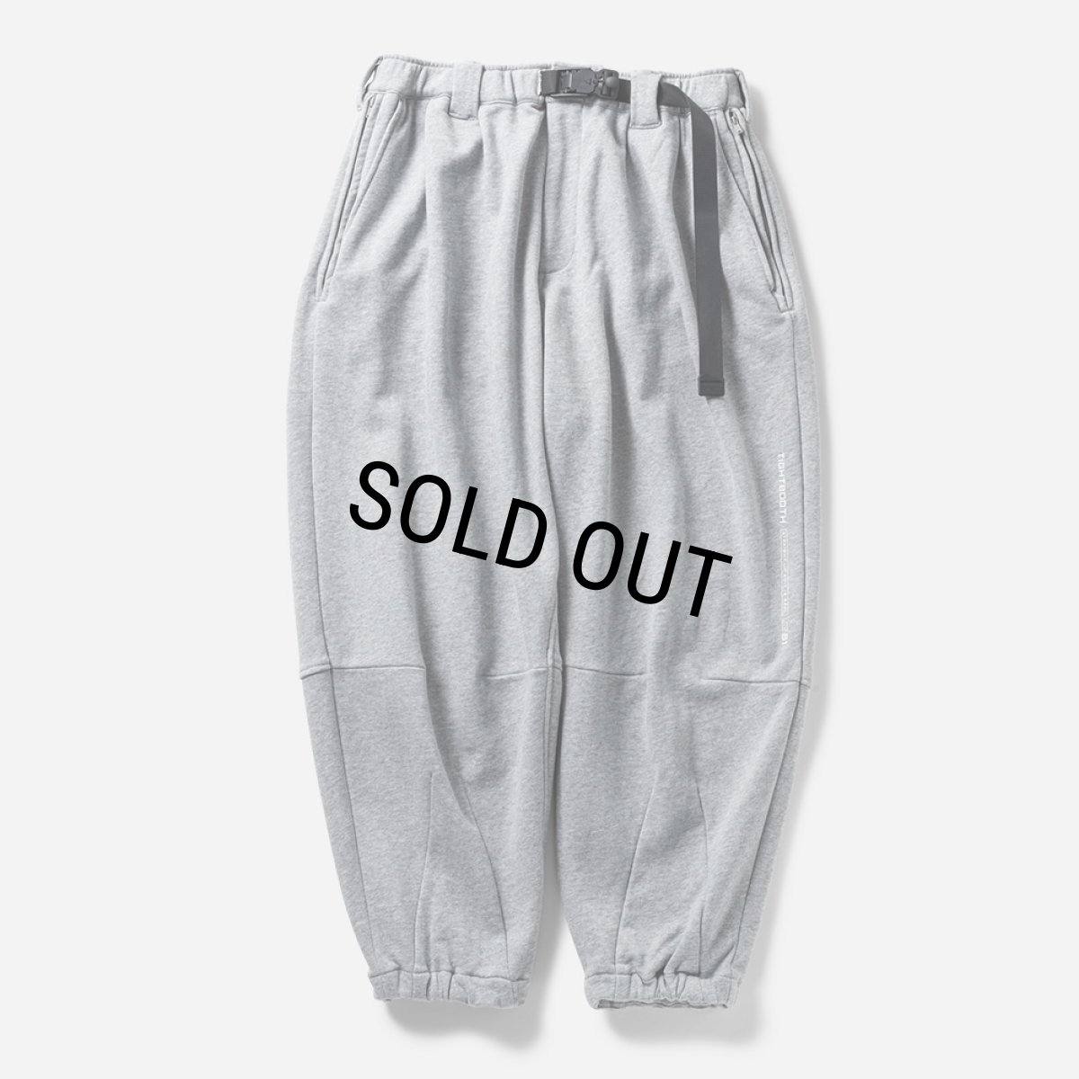 画像1: TIGHTBOOTH/PYRAMID SWEAT BALLOON PANTS（Gray） 【20%OFF】［スウェットバルーンパンツ-23秋冬］ (1)