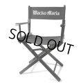 WACKO MARIA/DIRECTOR CHAIR（BLACK）［ディレクターチェア-23秋冬］