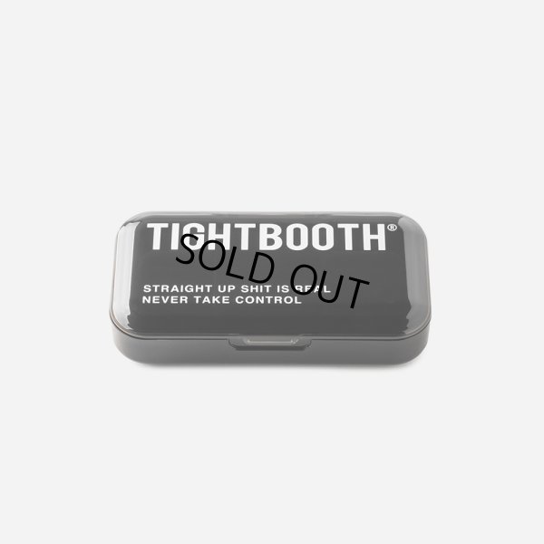 画像1: TIGHTBOOTH/COMPACT PILL CASE（Clear Black）［コンパクトピルケース-23秋冬］