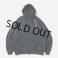 TIGHTBOOTH/PYRAMID ZIP HOODIE（Black） 【30%OFF】［ジップフーディー-23秋冬］
