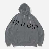 TIGHTBOOTH/PYRAMID ZIP HOODIE（Black） 【30%OFF】［ジップフーディー-23秋冬］