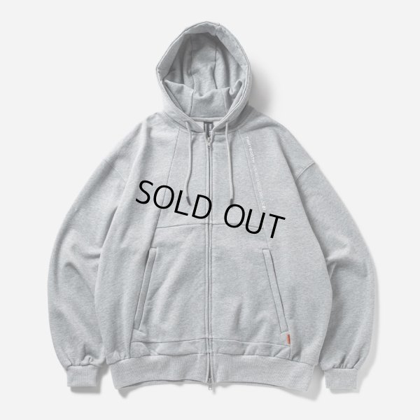 画像1: TIGHTBOOTH/PYRAMID ZIP HOODIE（Gray） 【30%OFF】［ジップフーディー-23秋冬］