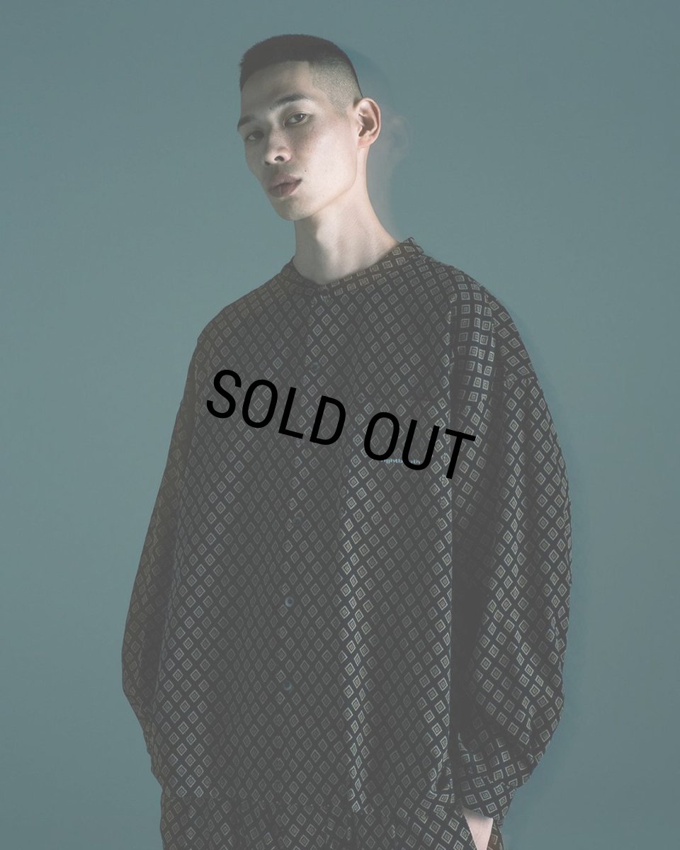 画像11: TIGHTBOOTH/RHOMBUS CORDUROY LS SHIRT（Black）［コーデュロイシャツ-23秋冬］ (11)
