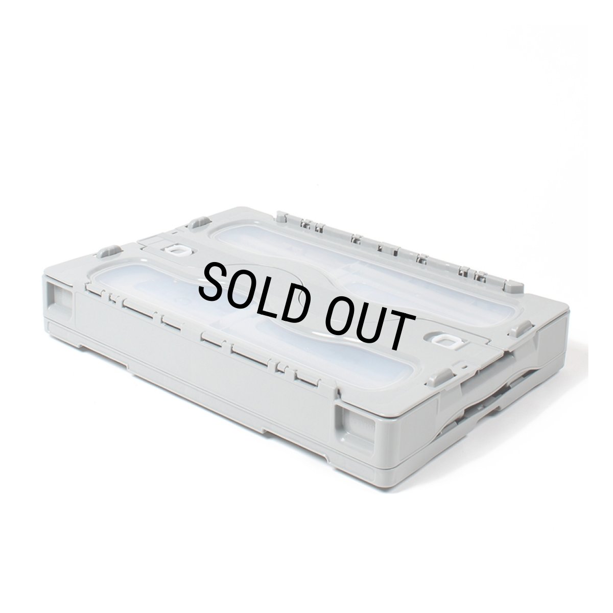 画像3: WACKO MARIA/FOLDABLE CONTAINER（GRAY/GRAY）［フォルダブルコンテナ-23秋冬］ (3)