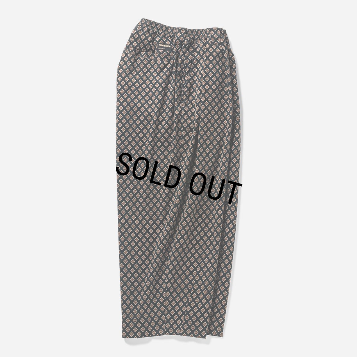 画像3: TIGHTBOOTH/RHOMBUS CORDUROY BAGGY SLACKS（Black）［コーデュロイバギースラックス-23秋冬］ (3)