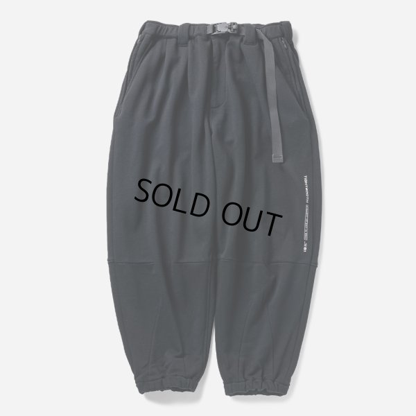 画像1: TIGHTBOOTH/PYRAMID SWEAT BALLOON PANTS（Black）［スウェットバルーンパンツ-23秋冬］