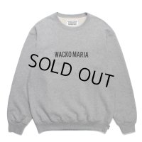WACKO MARIA/MIDDLE WEIGHT CREW NECK SWEAT SHIRT（GRAY）［クルーネックスウェット-23秋冬］