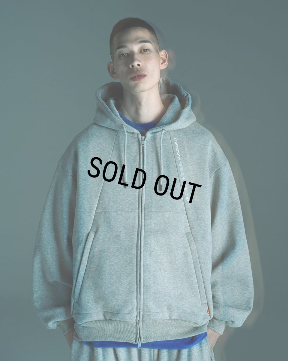 画像2: TIGHTBOOTH/PYRAMID ZIP HOODIE（Gunjo） 【30%OFF】［ジップフーディー-23秋冬］ (2)