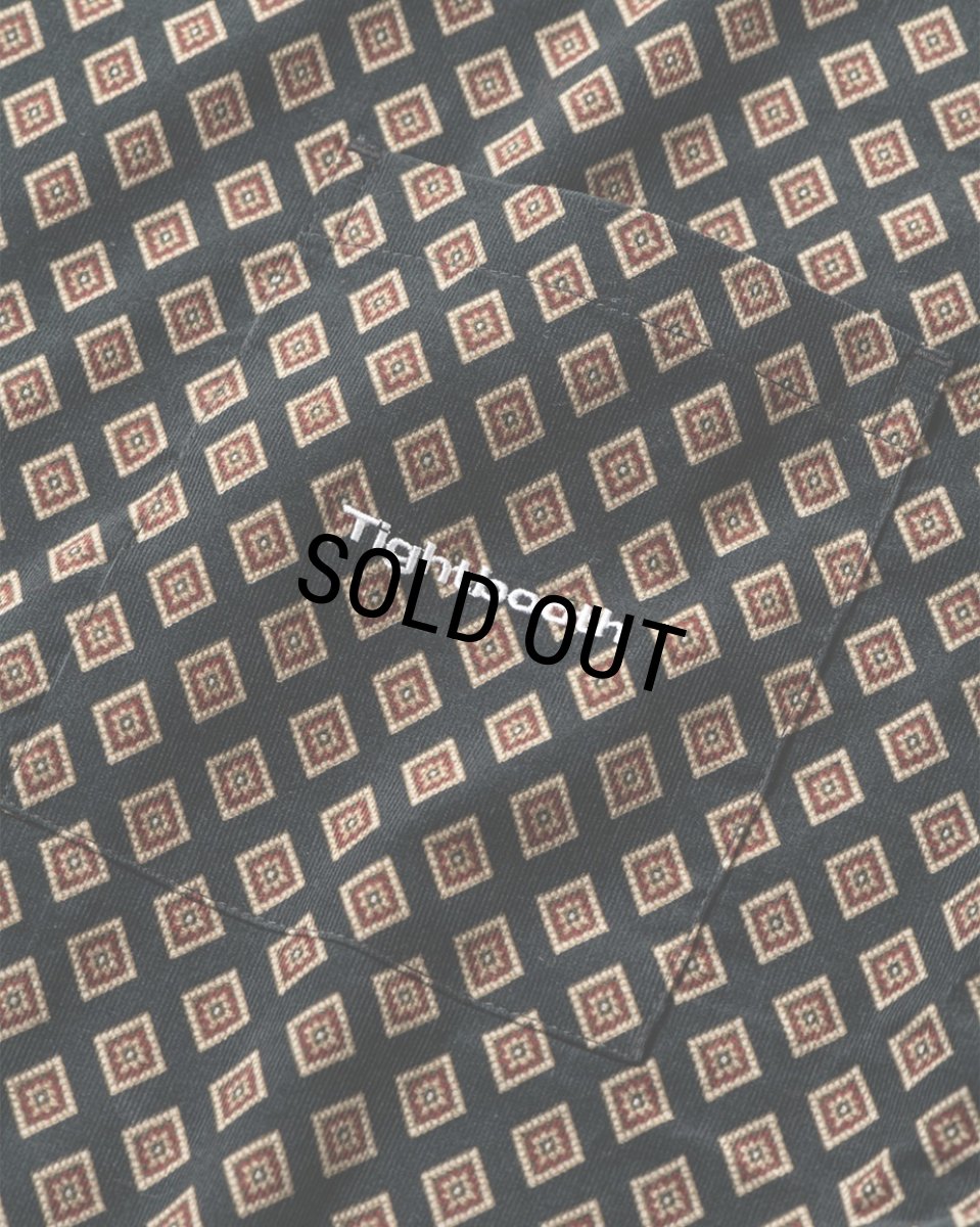 画像4: TIGHTBOOTH/RHOMBUS CORDUROY LS SHIRT（Black）［コーデュロイシャツ-23秋冬］ (4)