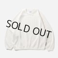 TIGHTBOOTH/MYSTERY GAUGE CREW KNIT（White） 【30%OFF】［ミステリーゲージクルーニット-23秋冬］