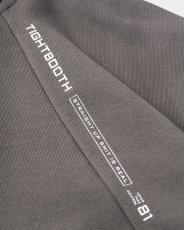 画像6: TIGHTBOOTH/PYRAMID ZIP HOODIE（Charcoal）［ジップフーディー-23秋冬］ (6)