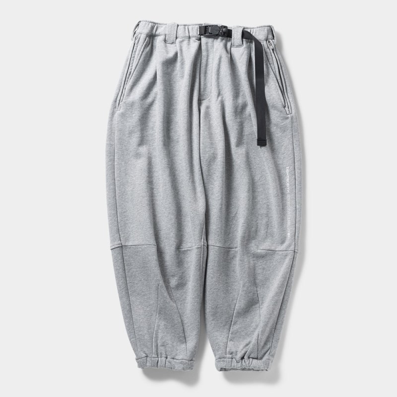 画像1: TIGHTBOOTH/PYRAMID SWEAT BALLOON PANTS（Gray） 【20%OFF】［スウェットバルーンパンツ-23秋冬］