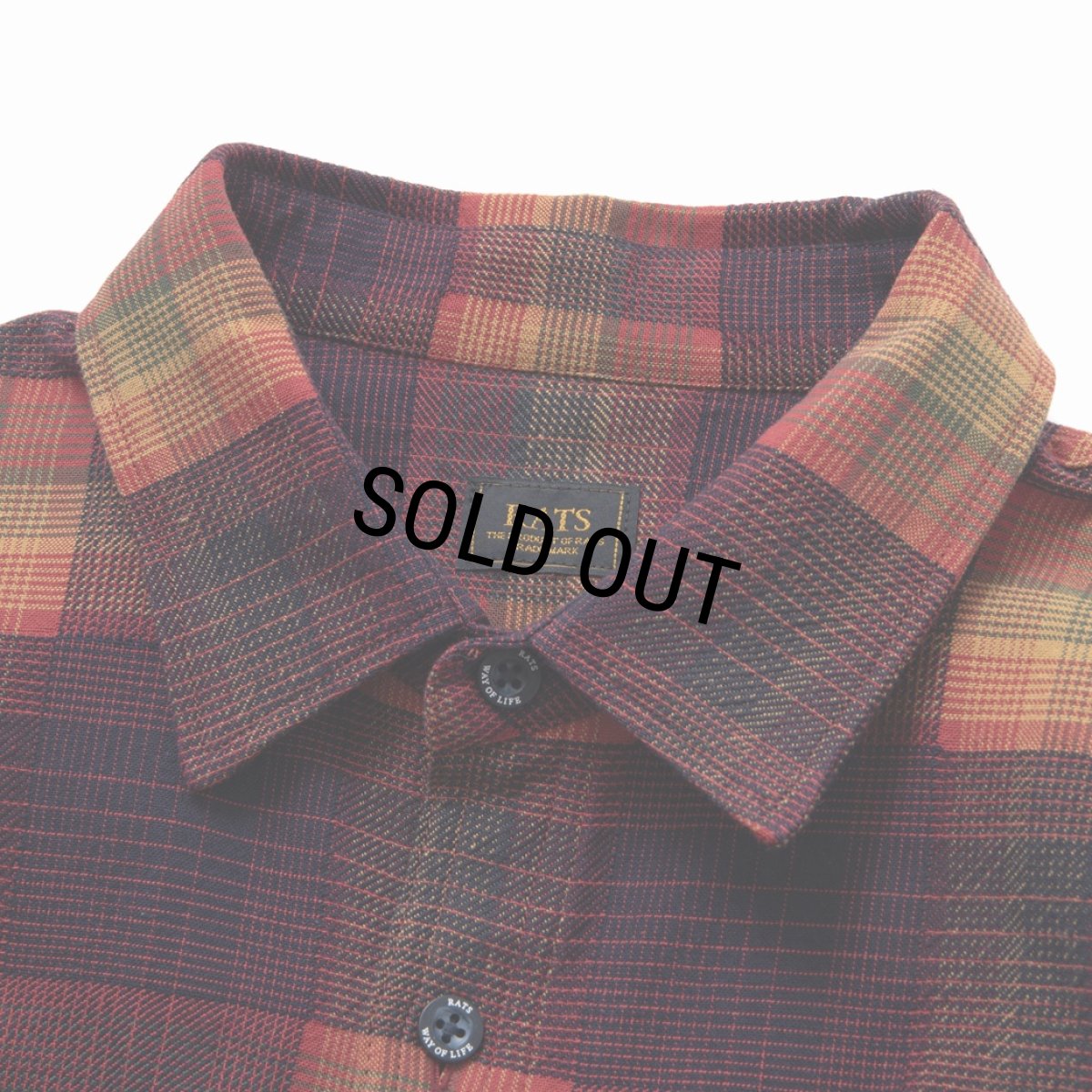 画像3: RATS/MULTI COLOR CHECK SHIRT（MULTI CHECK）［マルチカラーチェックシャツ-23秋冬］ (3)