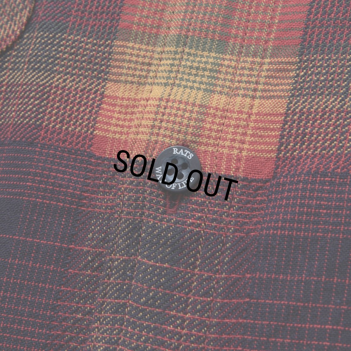 画像5: RATS/MULTI COLOR CHECK SHIRT（MULTI CHECK）［マルチカラーチェックシャツ-23秋冬］ (5)