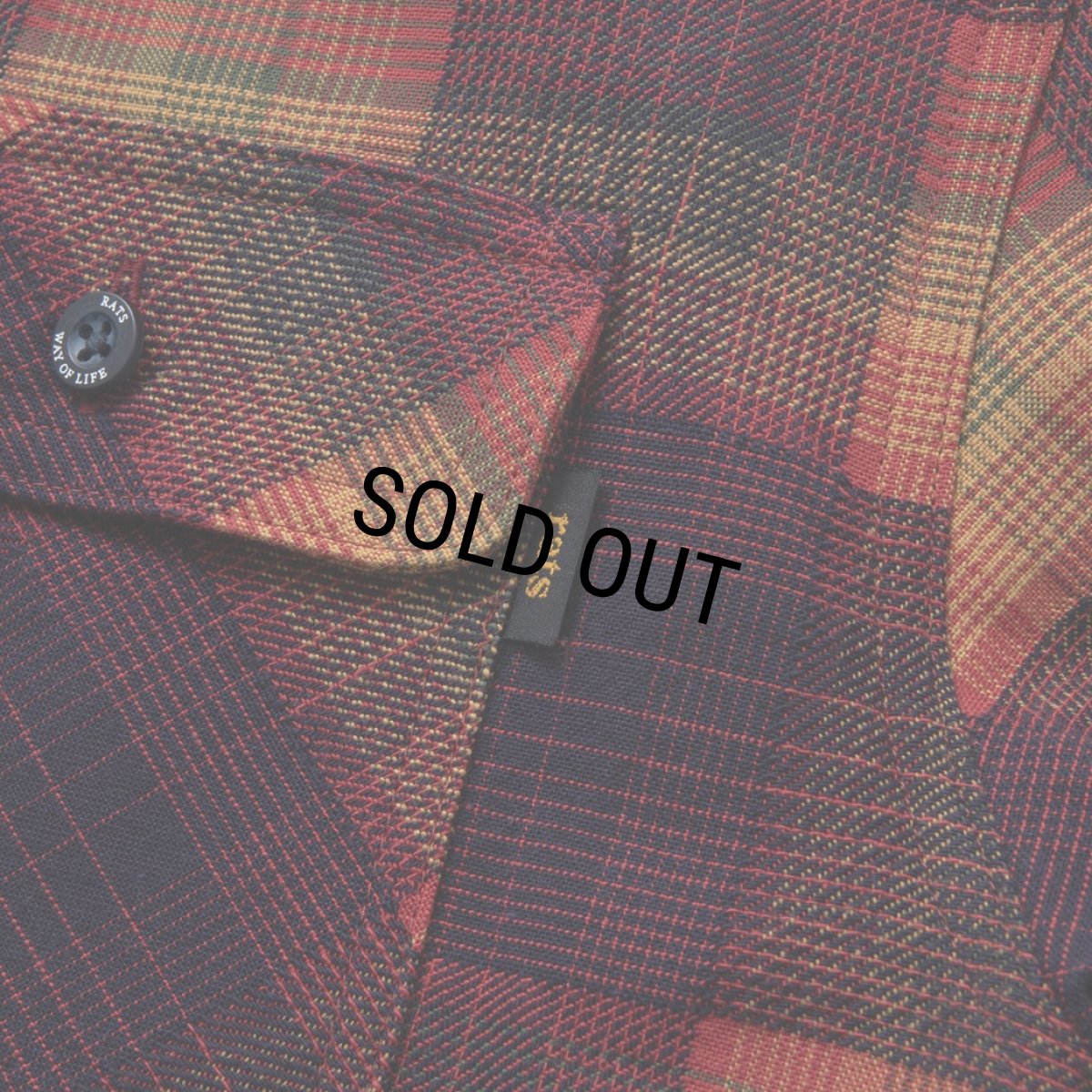 画像4: RATS/MULTI COLOR CHECK SHIRT（MULTI CHECK）［マルチカラーチェックシャツ-23秋冬］ (4)