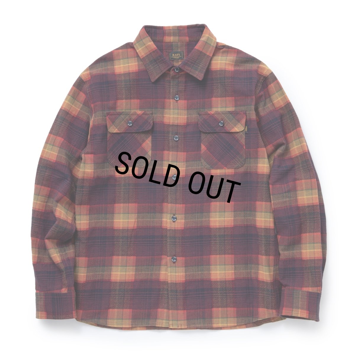 画像1: RATS/MULTI COLOR CHECK SHIRT（MULTI CHECK）［マルチカラーチェックシャツ-23秋冬］ (1)