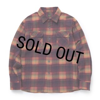 トップス RATS MULTI COLOR CHECK SHIRT M RATS/MULTI COLOR CHECK SHIRT（MULTI CHECK）［マルチカラー