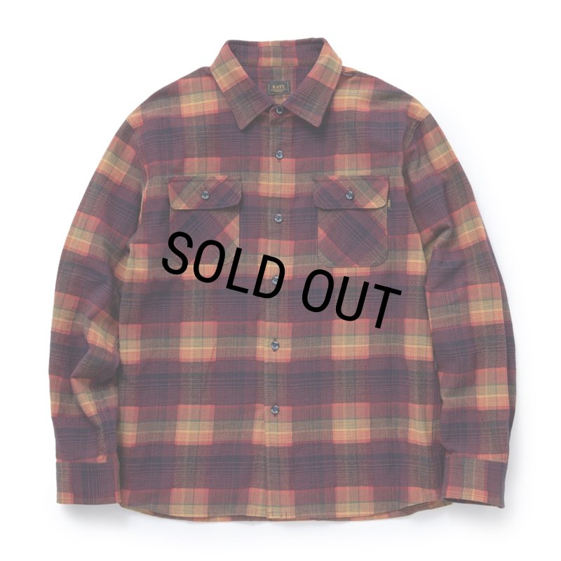 トップス RATS MULTI COLOR CHECK SHIRT M トップス RATS MULTI COLOR CHECK SHIRT M RATS/MULTI COLOR CHECK