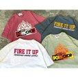 画像6: PORKCHOP/FIRE BLOCK POCKET TEE（KHAKI）［プリントポケT-23秋冬］