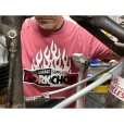 画像6: PORKCHOP/FIRE BLOCK POCKET TEE（CRIMSON RED）［プリントポケT-23秋冬］