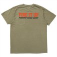 画像2: PORKCHOP/FIRE BLOCK POCKET TEE（KHAKI）［プリントポケT-23秋冬］ (2)