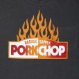 画像3: PORKCHOP/FIRE BLOCK POCKET TEE（ASH BLACK）［プリントポケT-23秋冬］