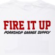 画像5: PORKCHOP/FIRE BLOCK POCKET TEE（WHITE）［プリントポケT-23秋冬］