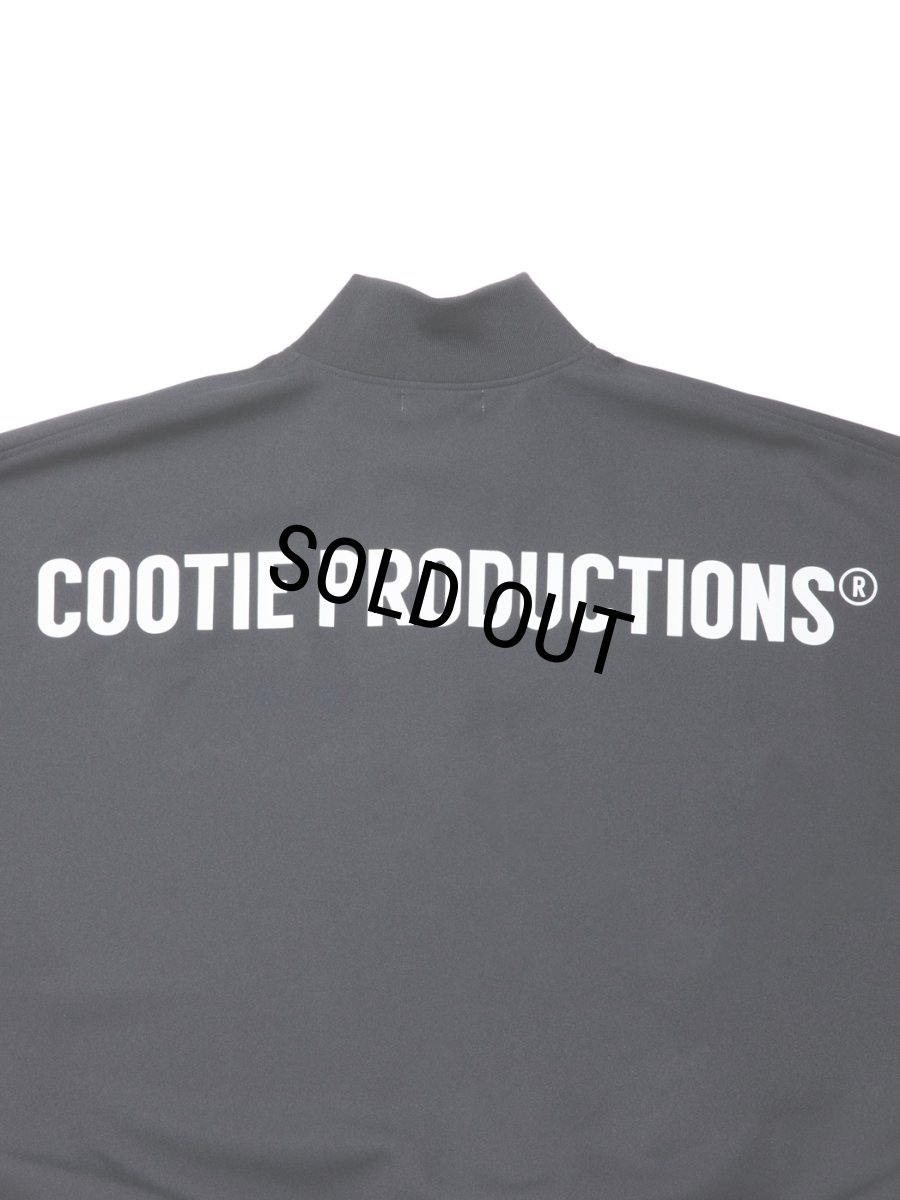 画像5: COOTIE PRODUCTIONS/Polyester Twill Half Zip L/S Tee（Black）［ポリエステルツイルハーフジップ-23秋冬］ (5)