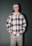 画像4: ROUGH AND RUGGED/WALKEN-01（NAVY CHECK） 【30%OFF】［チェックシャツ-23秋冬］ (4)