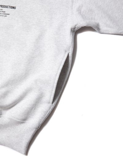 画像2: COOTIE PRODUCTIONS/Open End Yarn Plain Sweat Hoodie（Oatmeal）［スウェットフーディー-23秋冬］