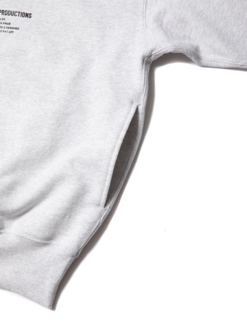 画像2: COOTIE PRODUCTIONS/Open End Yarn Plain Sweat Crew（Oatmeal）［スウェットクルー-23秋冬］